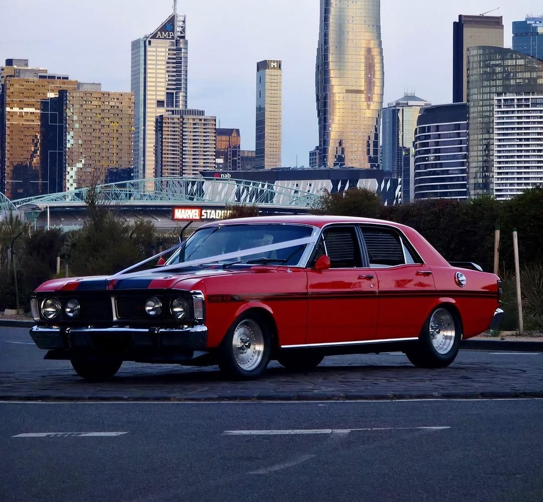 Red GT — Melbourne Skyline